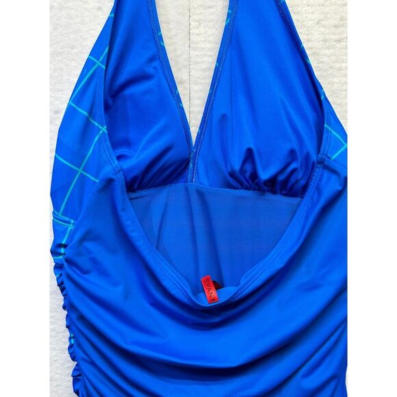 Spanx Size 17 Plus Size Tankini Swimsuit Top EUC - Picture 5 of 7